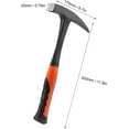 thumbnail image 2 of UTAH-28 oz Rock Pick Hammer - 12 Inch All Steel With Pointed Tip and Shock Reduction Grip for Mining, 2 of 4