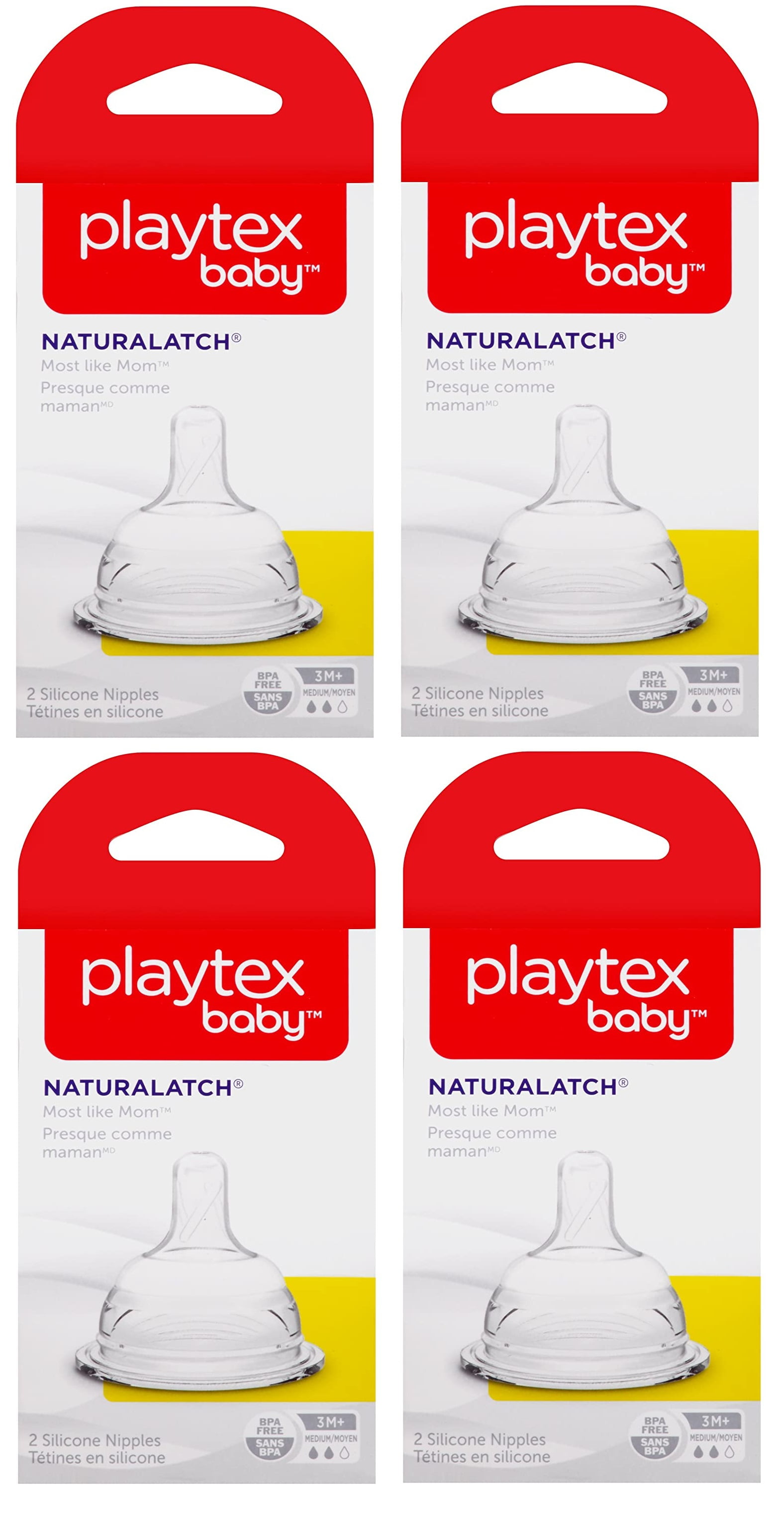 playtex ventaire medium flow nipples