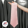 thumbnail image 5 of CLERKMANS Unisex Adult Graduation Shoulder Sashes, Pink, 5 of 5