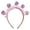 Blue, variant on Fgnfyis Candy Hairband Women's Headbands Girls Playful Amusement Park Themed Adjustable Elastic Headwrap Pink