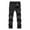 A-Black468, variant on Mens Waterproof Hiking Pants Windproof Fleece Lined Trousers With Zipper Pockets For Outdoor Camping Black