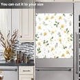 thumbnail image 6 of IAUYY Magnetic Decorative -23x26 Inch,Removable DIY Art for Dishwasher Refrigerator and Other Metal Surfaces,Greenish Small Spots and Orange, 6 of 6