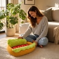 thumbnail image 7 of Hohaski Hot Dog Dog Bed,Hot Dog Pet Bed,Small Bun Dogs and Cats Bed with Non-Slip Bottom Removable Washable for All Pets, 7 of 7