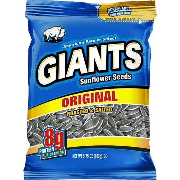 (Price/Case)Giants Original Roasted & Salted Seeds 24-5.75 Ounce