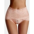 thumbnail image 1 of Bmnmsl Women Lace Panties Stretched Lace Cozy Briefs Solid Color Underwear, 1 of 5