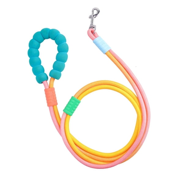 Giaone Adjustable Dog Leash CrossBody Rope for Medium Large Dogs Colorful Leash