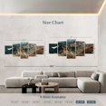 thumbnail image 4 of Elephant Stock Highlands Of Iceland Wall Art - Horizontal Multi Panel Canvas - Living Room Wall Decor - Nature Multi Panel - Gray And Brown Decor - 92" x 42", 4 of 8