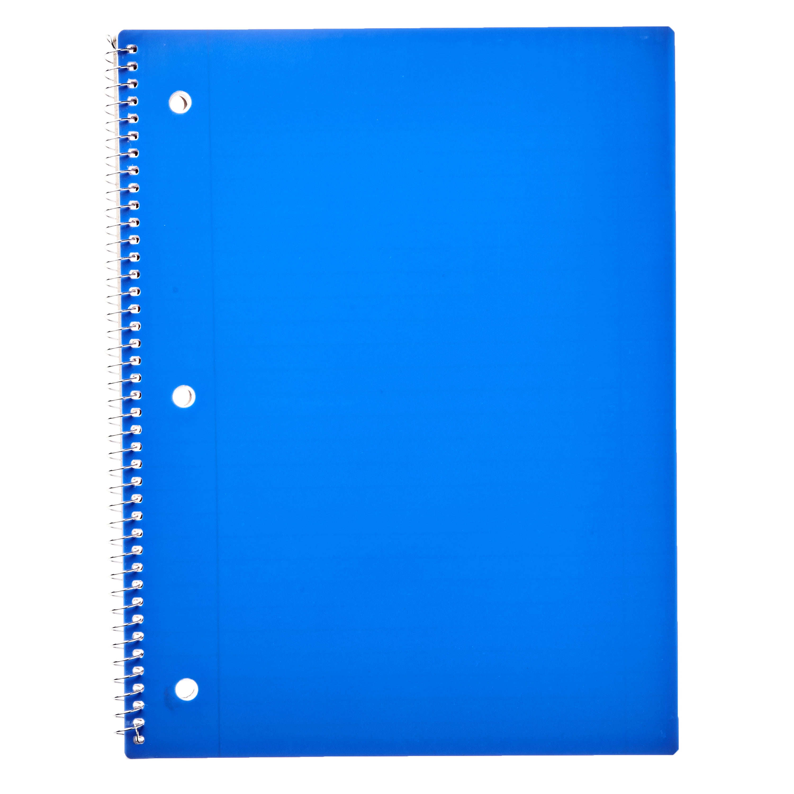 Pen + Gear 1Subject Notebook, Wide Ruled, 80 Sheets, Blue