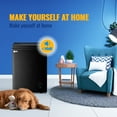 thumbnail image 5 of WANAI 3.5 Cu.ft Compact Freezer, Fast Cooling, Top Door Design, Energy-Efficient Deep Freezer Black, 5 of 9
