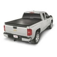 thumbnail image 3 of TrailFX Tonneau Cover TFX3322 TFX Soft Tri-Fold Tonneau Covers; Soft Folding; 2 Folds/3 Panels; Lockable Using Tailgate Handle Lock; Black Vinyl With Aluminum Rails, 3 of 3