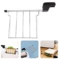 thumbnail image 2 of Brtchenaufsatz fr Toaster Toastbrot Halter Zubehr fr Kche Edelstahl, 2 of 5