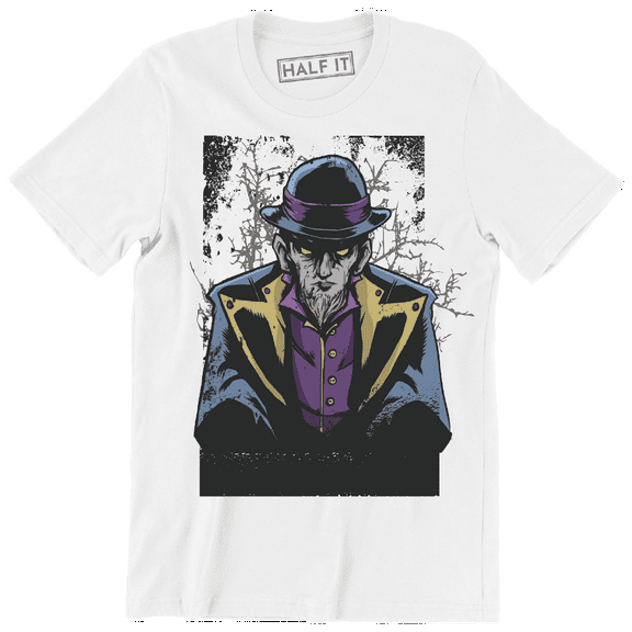 Dark Warlock Evil Man Scary Halloween Men's T-Shirt