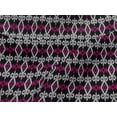 thumbnail image 4 of oneOone Viscose Jersey Fabric Geometric Ikat Print Sewing Fabric BTY 60 Inch Wide, 4 of 4