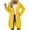 Yellow, variant on Timegard Zip up Hoodies for Women Plus Size Sweatshirts Long Coat Fall Winter Outwear with Pockets