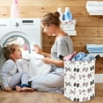 thumbnail image 2 of Pink Girls Hamper,Bow laundry basket,Waterproof foldable girls laundry basket,Girls Laundry Hamper,Baby Girl Laundry Basket,Girls Room decor(Bowknot), 2 of 4