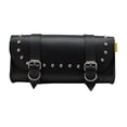thumbnail image 1 of Dowco Willie & Max 58252-01 Ranger Series: Studded Synthetic Leather Motorcycle Tool Pouch, Black, Universal Fit, 2.5 Liter Capacity, 1 of 4