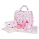 thumbnail image 1 of Juego de bolsas de pañales Baby Doll BABESIDE con bolsa de pañales 2 en 1, color rosa, 1 of 7