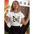 thumbnail image 2 of Let Life Surprise You Daisies T-Shirt Women -Image by Shutterstock, Female Medium, 2 of 4