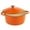 Orange, variant on Daluvenix 6qt Enameled Cast Iron Dutch Oven Pot with lid for Bread,Non-Stick Cookware with Dual Handles for Cooking & Roasting, Orange