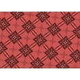thumbnail image 1 of Ahgly Company Machine Washable Indoor Rectangle Transitional Tomato Red Area Rugs, 8' x 12', 1 of 7
