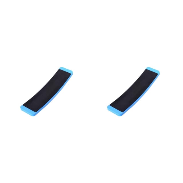 Seitruly Tabla giratoria, placa giratoria, patinaje artístico, nailon, mano de obra fina, tamaño compacto, multiusos, para forma a la espalda, Azul 2Conjunto