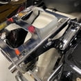 thumbnail image 3 of Detachable Chrome Two Up Luggage Rack Mounting Bracket Rack Compatible, 3 of 8