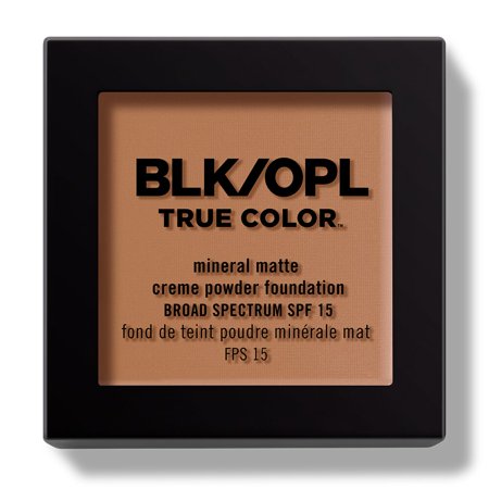 Organic Mineral Loose Foundation Powder - Black Opal True Color Mineral Matte Creme Powder Foundation, Heavenly Honey