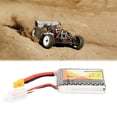 thumbnail image 3 of RC LiPo Battery, High Discharge Rate Professional 7.4V LiPo Battery 850mAh 2S Safe Replacement Accessory  for Store, 3 of 7