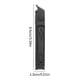 thumbnail image 3 of Fiudx Cortaúñas Plegable, Herramienta de Doble Cara, Cuchillas de Acero Inoxidable de Precisión, Mango Ergonómico Antideslizante, Ideal para Viajes, Ideal para El Hogar y para Regalar., 3 of 3