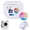 White(4 chambers,36 capsules), variant on 5 in 1 Laundry Detergent Pods, Ultra Concentrated Laundry Pacs, HE Compatible Liquid Laundry Soap,Scent Beads New Formula & Fresh Scent Laundry Detergent, Works in Cold & Hot Water