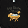 thumbnail image 3 of Inktastic Happy Birthday Jesus Nativity Christmas Toddler Sweatshirt, 3 of 4