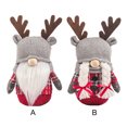 thumbnail image 2 of Advancent Navidad muñeca sin rostro tejer decoración de Navidad vacaciones escritorio ventana decorativa artesanía adorno de felpa hogar ventana Prop Kits de decoración para fiestas No.01 Advancent HA009014-01, 2 of 6