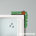 thumbnail image 2 of Handmadetneonsign Happy Halloween Door Corner Sign, Pumpkin Metal Door Topper, Pumpkin Door Corner 70542, 2 of 4