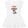 thumbnail image 3 of Inktastic Bernese Mountain Dog Lover Girls Toddler Dress, 3 of 5