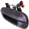 thumbnail image 4 of For GMC Envoy 2002-2009 Exterior Door Handle Driver Side | Rear | Made of Plastic/Steel | Black | Replacement For GM1520119 | 15811367, 615343810256, 4 of 6