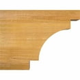thumbnail image 3 of 6"W x 12"H x 16"L Mediterranean Rough Sawn Rafter Tail, Western Red Cedar, 3 of 4