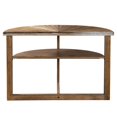thumbnail image 3 of Pemberly Row Contemporary Wood Sofa Table in Brown, 3 of 5