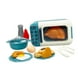 thumbnail image 3 of 17 utensilios de cocina de juguete para niños: microondas interactivos de juguete para jugar a las casitas. Azul, 3 of 9