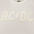thumbnail image 2 of AC/DC Unisex Hi-Build T-Shirt: Logo (White-On-White) (X-Large), 2 of 3