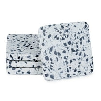 Thirstystone Natural Terrazzo & Marble Coasters 4" Square