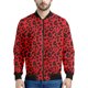 thumbnail image 3 of Chaqueta con cremallera y estampado de leopardo para hombre, sudadera con personalidad con estampado 3D, de manga larga, informal, holgada, ropa de calle, 3 of 5