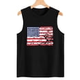 thumbnail image 6 of Anbech 4th of July Women's Tank Tops Graphic USA Flag Sleeveless Tees Summer Casual Cami Shirts, 6 of 7