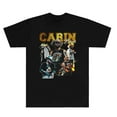 thumbnail image 2 of Carin Leon Vintage Tee Boca Chueca Tour Merch T-shirts Women Men Fashion Casual Short Sleeve Top, 2 of 3
