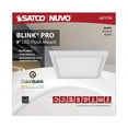 thumbnail image 4 of Blink Pro - Light White Utilitarian Aluminum Flush Mount Light, 4 of 15