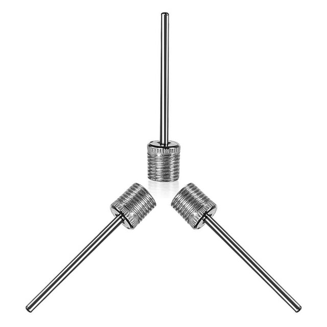 TORUBIA 3 pcs Air Pump Needle - Ball Needle Pack - Basketball Needle for Ball - Pump Needle for Soccer Rugby Football Volleyball Ball - Ball Inflation Needle - Inflatable Basketball Needle Replacement