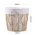 thumbnail image 2 of Panier de Rangement en Fil de Fer Panier à Linge Support de Rangement pour la Maison, 2 of 11