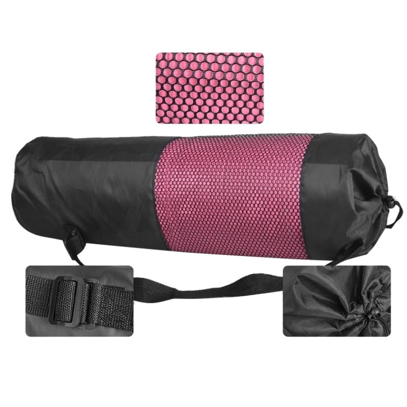 Easy Adjustable Carry Strap Aqua Brand New ProSource Yoga Mat Carrying Sling 