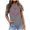 Gray, variant on XMMSWDLA Womens Casual Tops Crewneck Short Sleeve T Shirts Fashion 2024 Spring Summer Loose Fit Shirts Womens Workout Tops