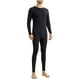 thumbnail image 2 of Conjuntos de ropa interior térmica para hombre, traje térmico de invierno de color sólido, conjunto de ropa interior térmica para hombre, pantalones superiores de poliéster, 2 of 4