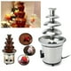 thumbnail image 1 of Fuente de chocolate, máquina de fusión eléctrica de 4 niveles, juego de ollas para fondue, para dulces de chocolate, rancho, queso nacho Abanopi Fuente de chocolate, 1 of 6